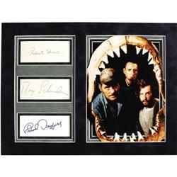 Jaws Cast Autograph Display.