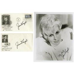 Janet Leigh Signed Photo and Envelopes.
