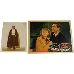 Bela Lugosi Photo and Lobby Card.