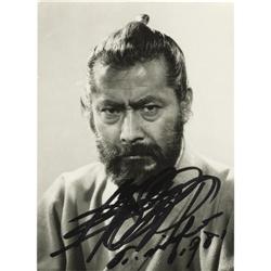 Toshiro Mifune Signed Photo.
