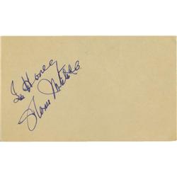 Thomas Mitchell Autograph.