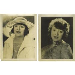 Two Photos of Mabel Normand.