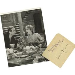 Mary Pickford and Douglas Fairbanks Autographed Album P