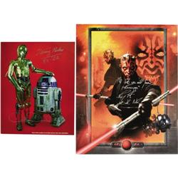 Star Wars Cast Signed Photos.
