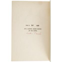 Dalton Trumbo Signed Book.