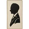 Image 1 : Clifton Webb Signed Silhouette.