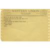 Image 1 : Harry Brown Telegram to Clifton Webb.