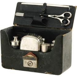 Don Wilson Grooming Set Given by Jack Benny.
