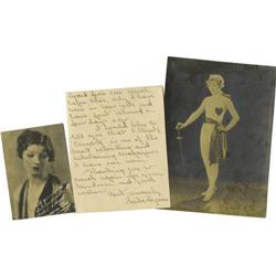 Horror Film Ladies Autographs Group of 3.