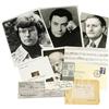 Image 1 : Classical Actors, Writers, and Composers Autograph Set.