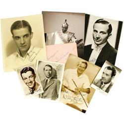 Great Actors Signed Photos Group.