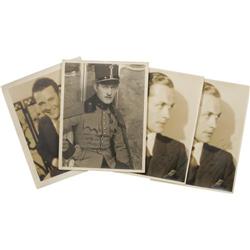 Autographed Pictures of Conrad Nagel, Robert Montgomery