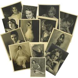 Early Hollywood Star Photos Group Including Anna May Wo