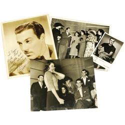 Great Leading Men Signed Photos.