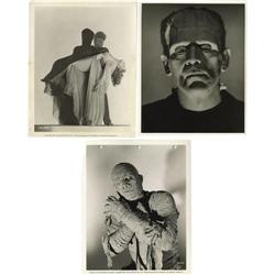 Classic Universal Horror Movie Promo Photos.