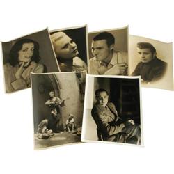 Star Photo Group of 6 - William Haines and Unidentified