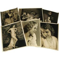 Star Portrait Group of 6 (1920s and 1930s).