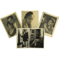 Star Photo Group of 5 - Ernest Torrence, Ruth Harriet L