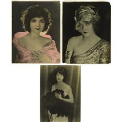 Vintage Photos of Three Leading Ladies of Horror.