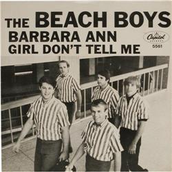 Beach Boys Picture Sleeve Group of 5 (Capitol 1964-66).