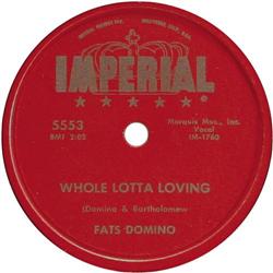 Fats Domino 78 Group of 3 (Imperial 1957-59).