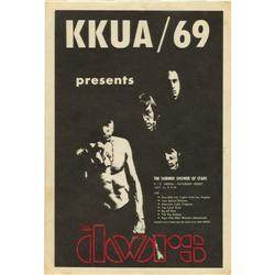 Doors and Jefferson Airplane Handbills Group of 3 (1966