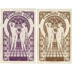 Fillmore East Program Books.