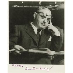Ira Gershwin Signed Photo.