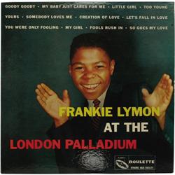 Frankie Lymon At The London Palladium LP (Roulette 25