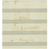 Image 2 : Original Music Manuscript Signed by Henry Mancini to Ka