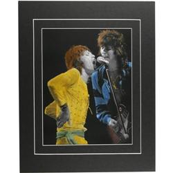 Rolling Stones Rare Concert Photo Illustration.