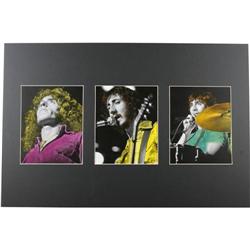 The Who Rare Concert Photo Illustrations.