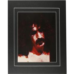 Frank Zappa Rare Concert Photo Illustration.