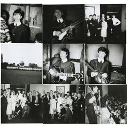 Beatles Meeting Royalty Rare Photos.