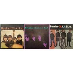 Beatles Promo Book Group of 3 (US, 1964-66).