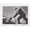 Image 1 : Elvis Presley Lithograph Signed by Scotty Moore and D.J