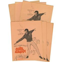Elvis Presley Vintage "Girl Happy" Movie Programs.