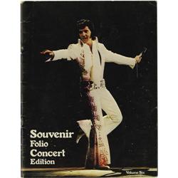 Elvis Presley Vintage Tour Book Volume Six (1972).
