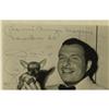 Image 2 : Xavier Cugat Signed Photo.