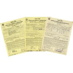 Bud Shank and Howard McGhee Signed Contracts.