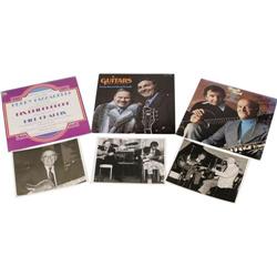 Bucky Pizzarelli Signed Record and Photo Group.