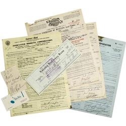 Jazz Legends Assorted Signed Items.