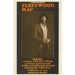 Fleetwood Mac featuring Peter Green Handbill, Gardens A
