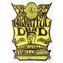 Grateful Dead "Frankenstein" Signed Avalon Ballroom Con