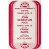 Image 1 : John Sebastian/Poco/Frank Zappa Berkeley Community Thea