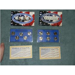 2003 & 2009 usd mint coin sets