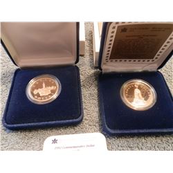 1994 & 1867 -1992 Canadian Dollars