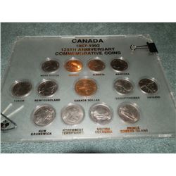 Canada 125 Canadian Coin Set