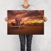 Image 1 : NO RESERVE LIMITED EDITION PRINT " ANTIQUE TRUCK HORIZON"