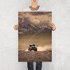 Image 1 : NO RESERVE LIMITED EDITION PRINT "MERC TRUCK"